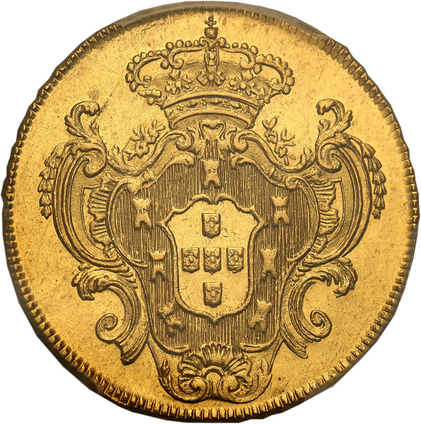 Brazylia. 6400 Reis 1797 R (Rio de Janeiro) Maria I 1786-1799, PCGS MS61